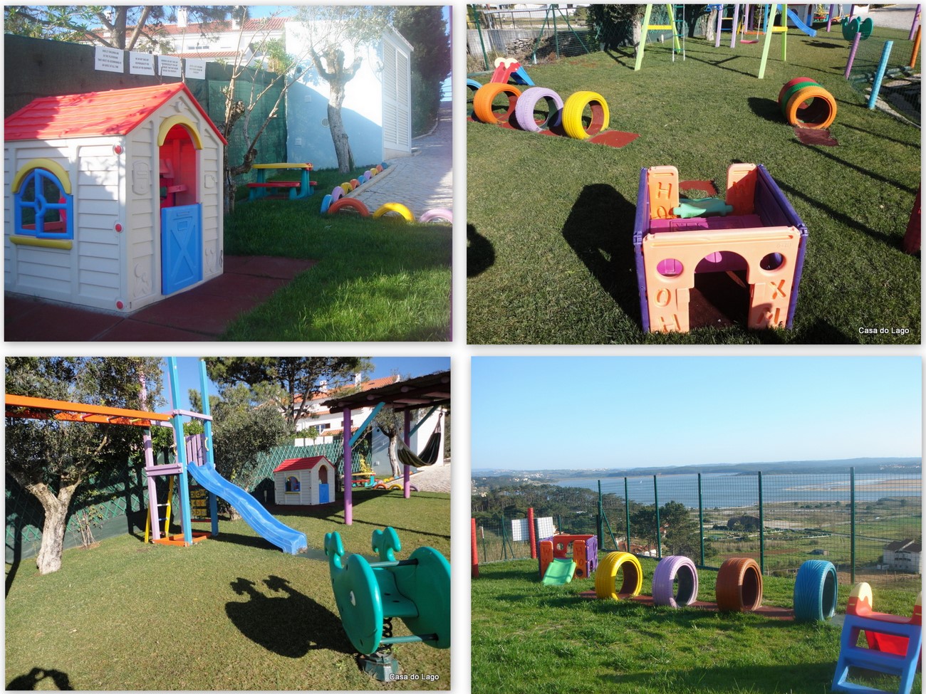 Children playground at Casa do Lago