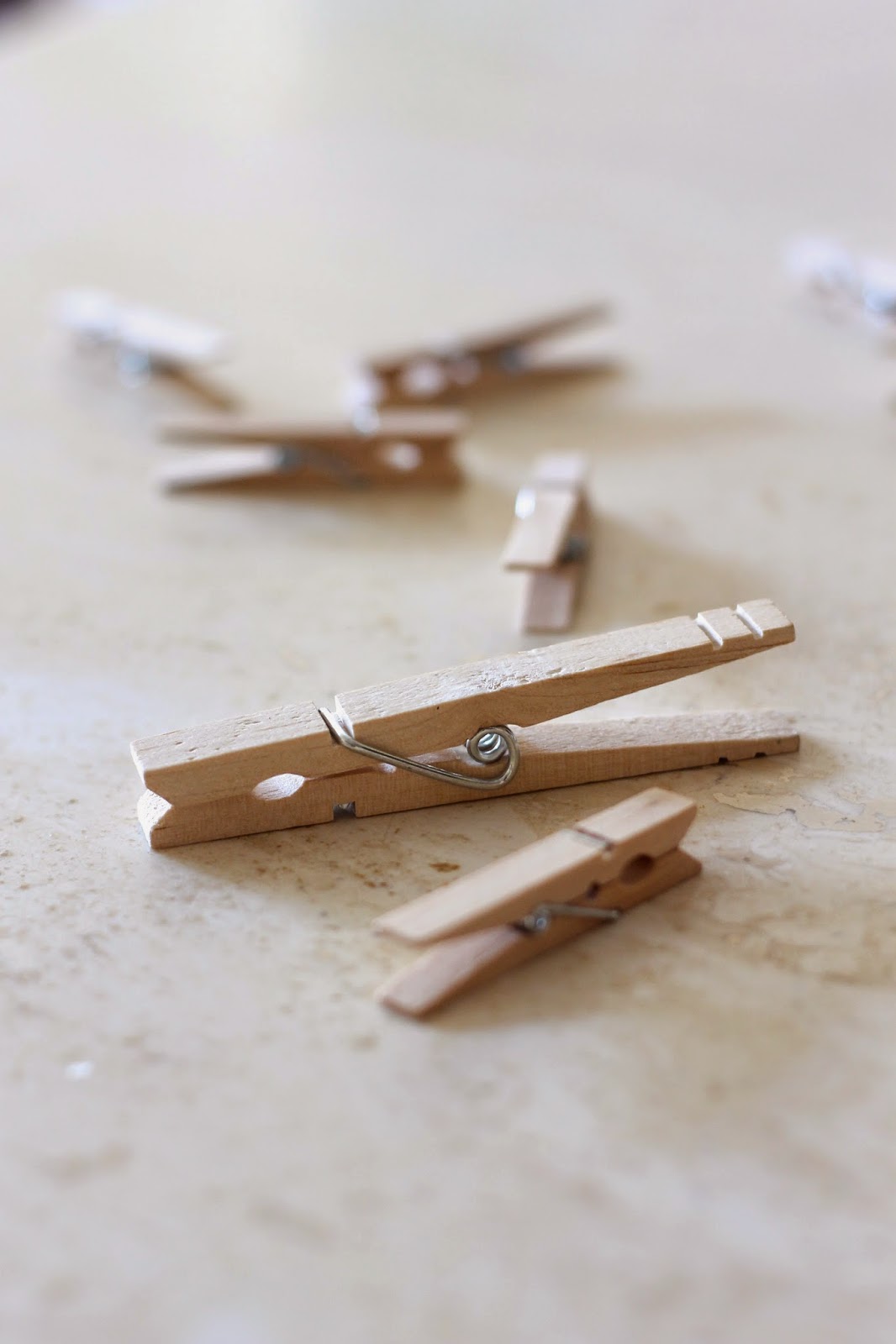 Where Your Treasure Is Clothespin Makeover