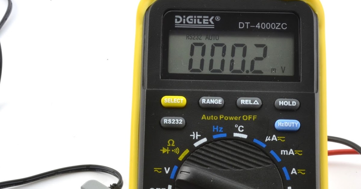 Dr. Monk's DIY Electronics Blog Logging Multimeter Readings with a