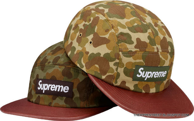 HYPE STREET: Supreme 2012 Spring / Summer Collection Camp Caps (Pre-Order)