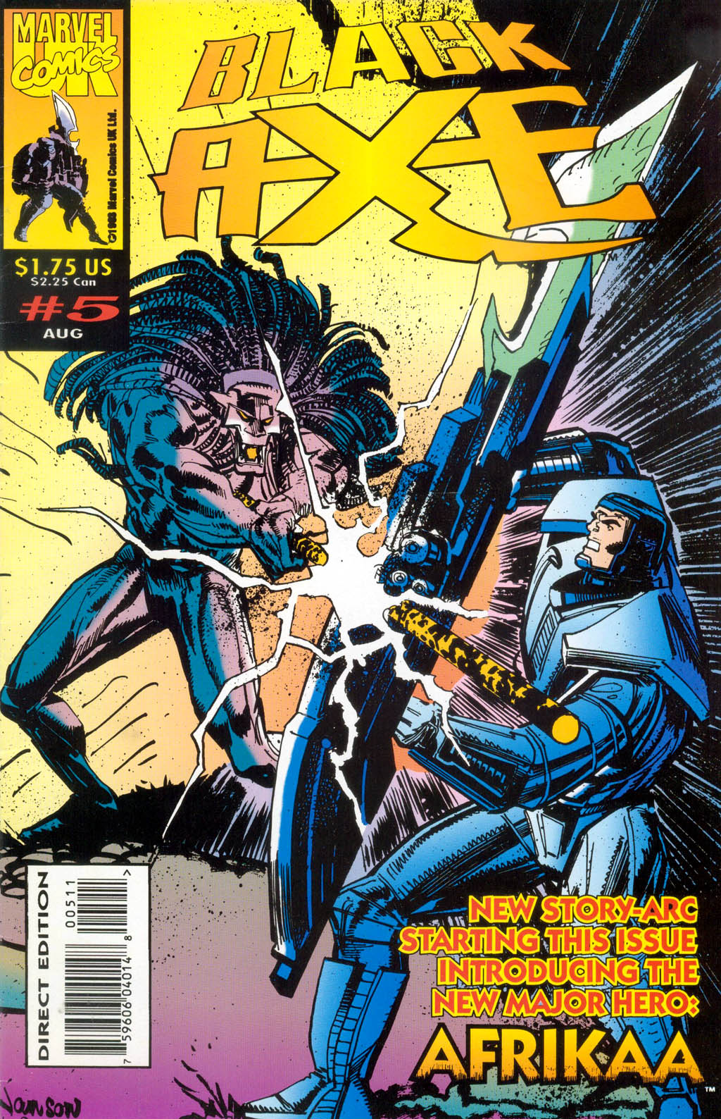 Read online Black Axe comic -  Issue #5 - 1