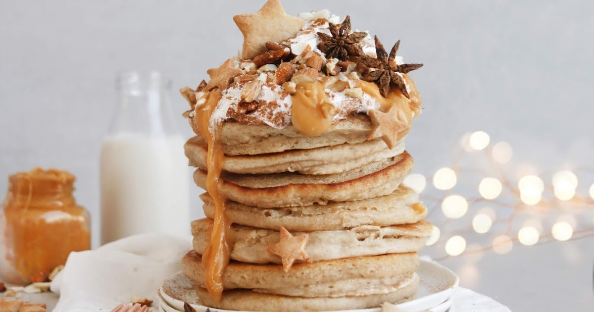 Starbucks inspired Vegan Toffee Nut Pancakes recipe The Little Blog