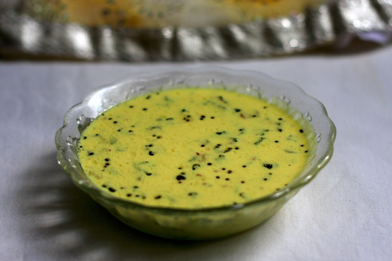 Nimmy's Kitchen Vendakka Pachadi Lady's finger in Curd gravy