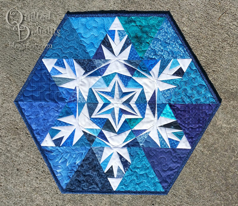 Quilted Delights Winter Mini Quilt