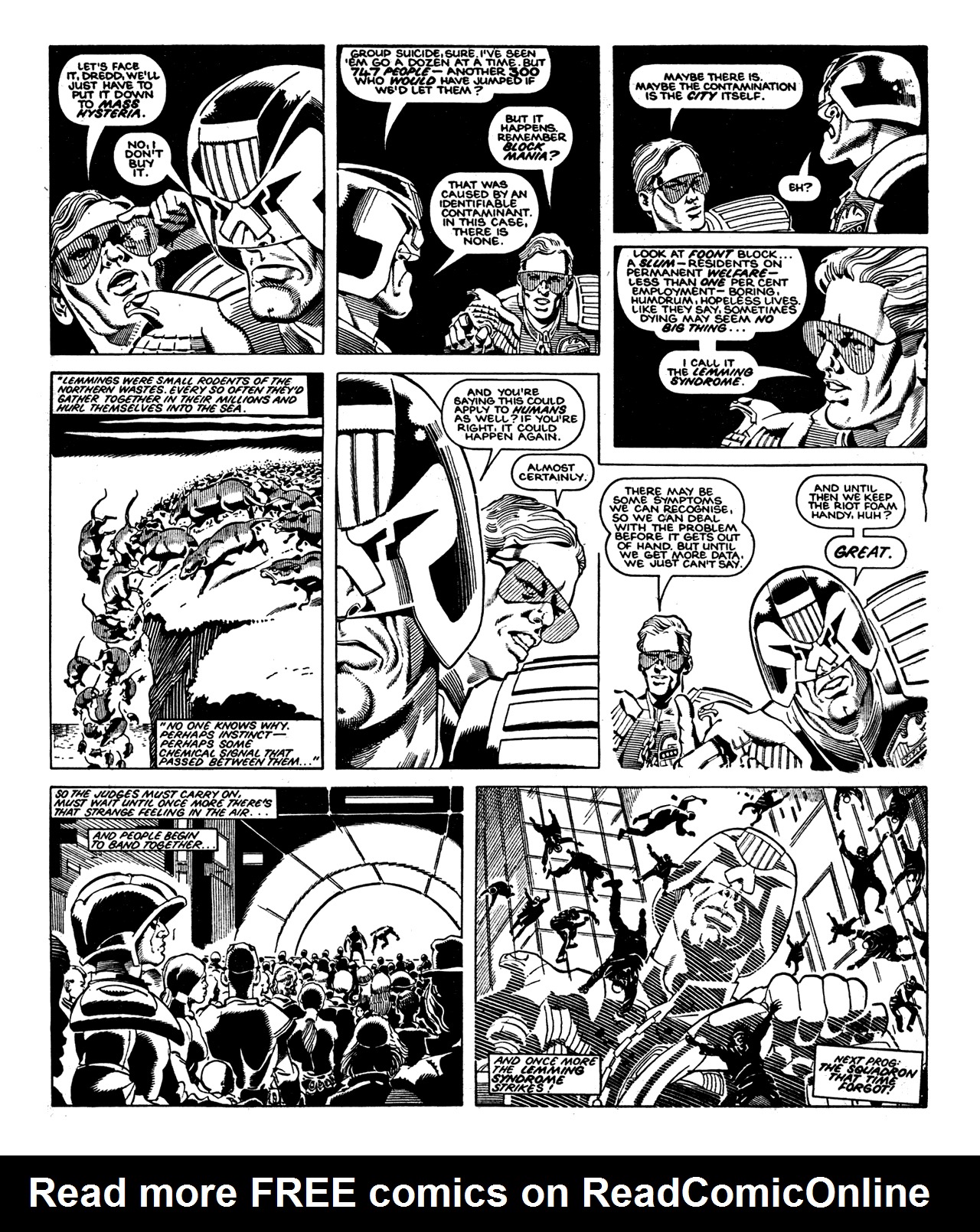 Read online Judge Dredd: The Complete Case Files comic -  Issue # TPB 9 (Part 1) - 258