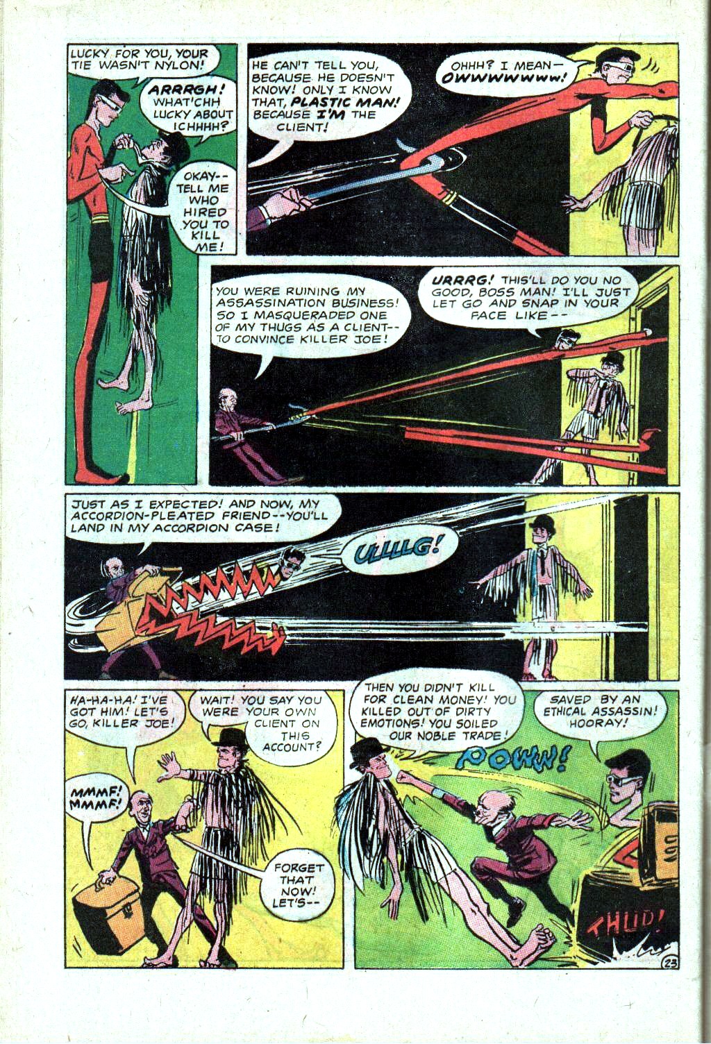 Read online Plastic Man (1966) comic -  Issue #9 - 32