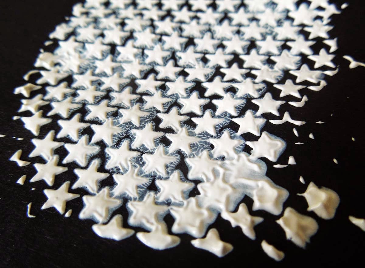 Inky Dinky Doodle WOYWW 277 Polyfilla, a texture paste alternative