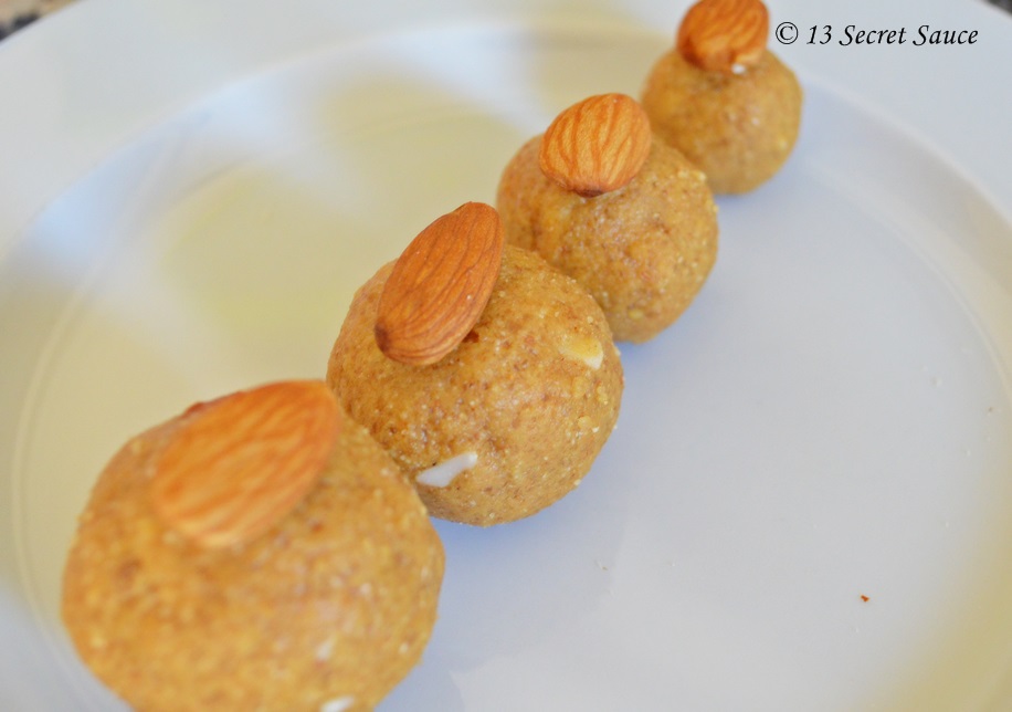 13 Secret Sauce Authentic Besan Ladoo