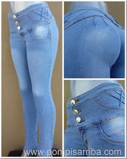 Jeans cde moda corte colombiano, pantalones de mujer baratos en Guadalajara
