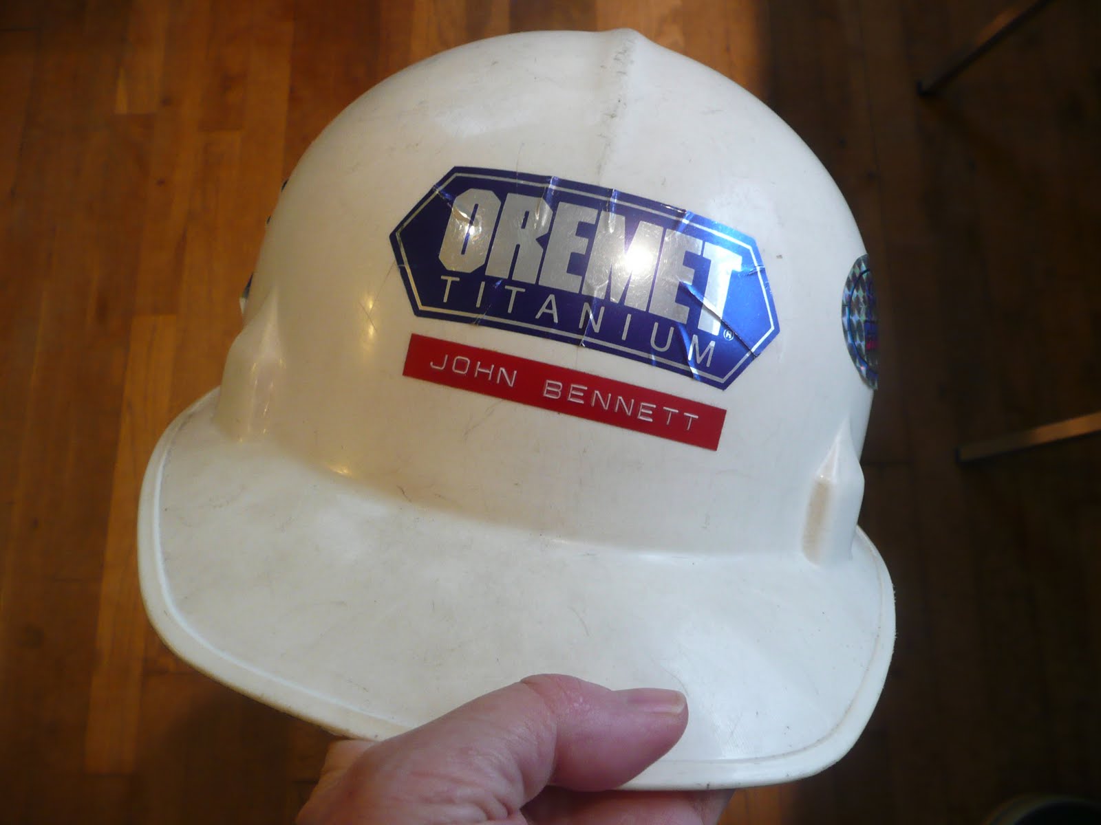 Dinner at the Osbornes Our Work and the Pink Hard Hat