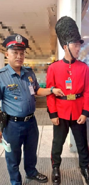 PNP fines 15 mall guards Php10k each for wearing Christmas costumes