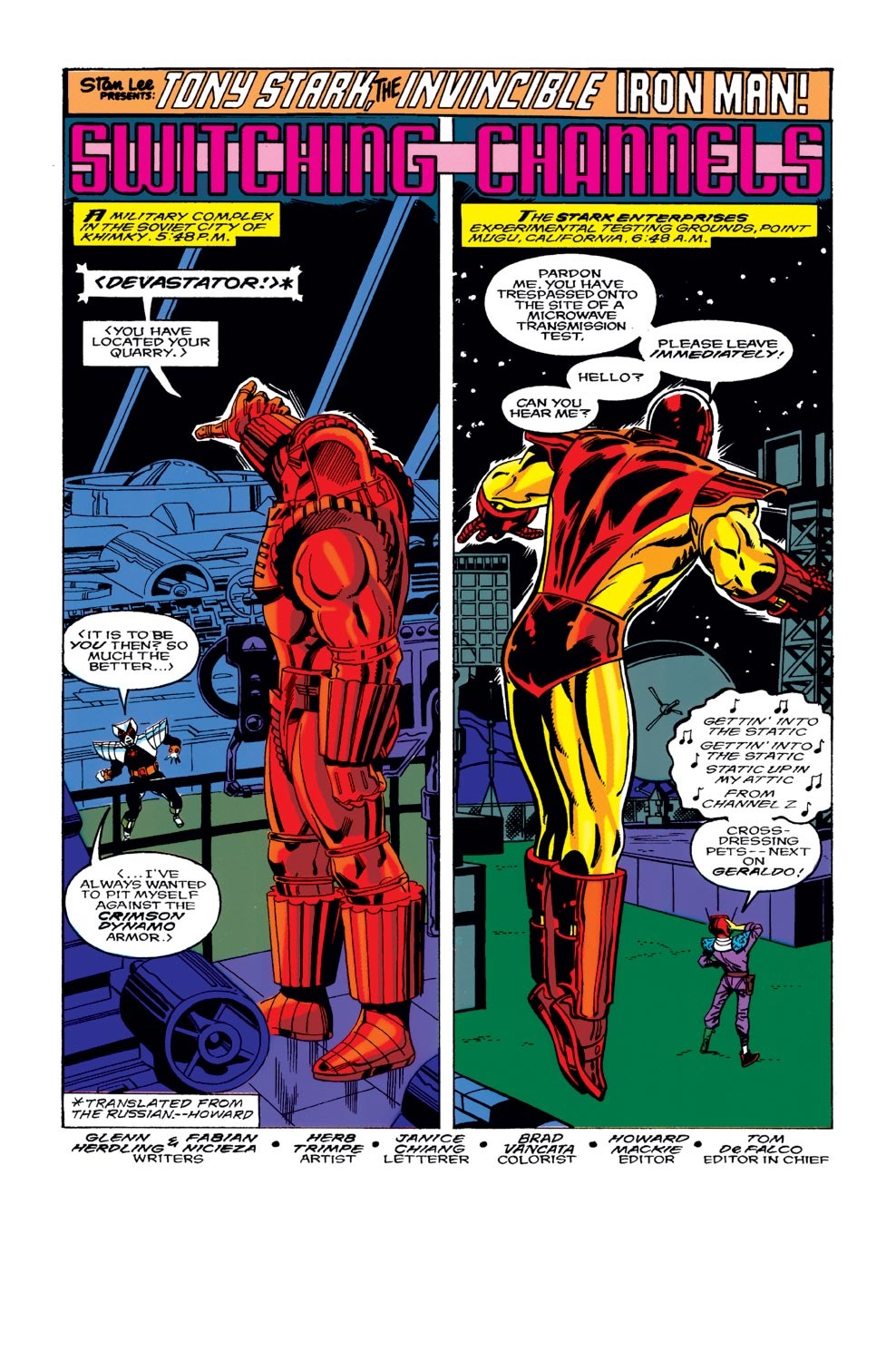Read online Iron Man (1968) comic -  Issue #255 - 2