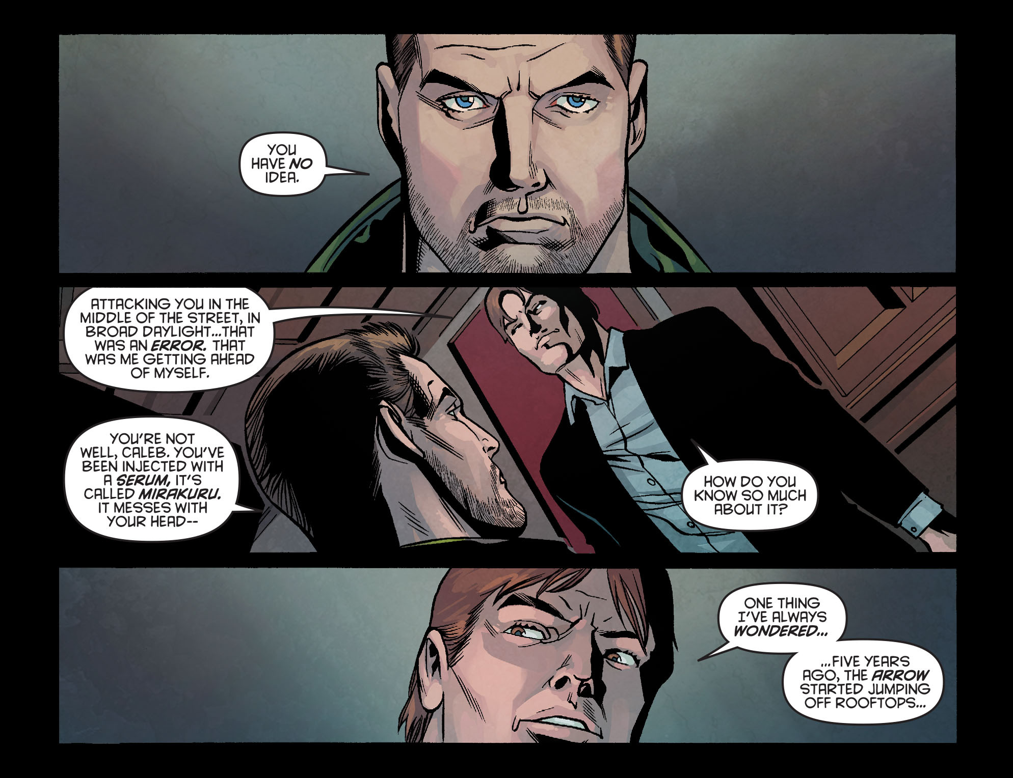 Read online Arrow: Season 2.5 [I] comic -  Issue #21 - 18