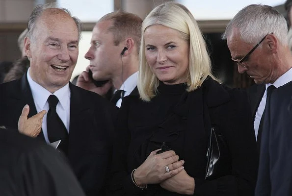 Crown Princess Mette-Marit of Norway, Dutch Princess Beatrix and Princess Mabel attended the funeral of Kofi Annan