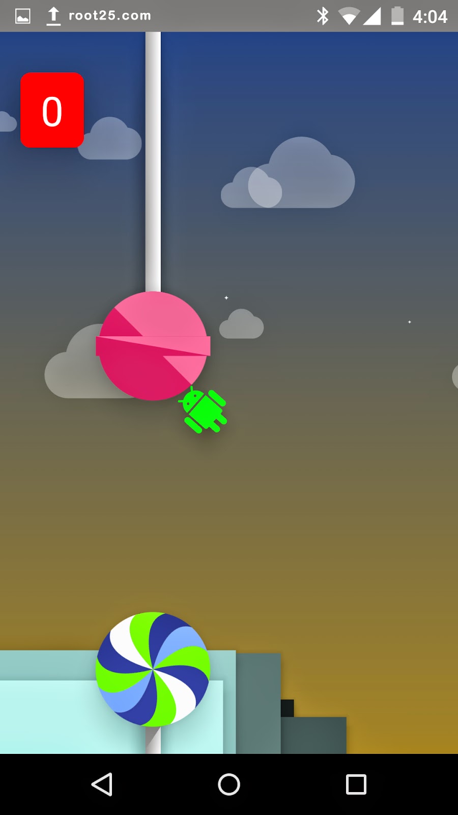 Android Lollipop secret game