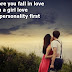 Cool whatsapp status 2016 Before you fall in love with a girl