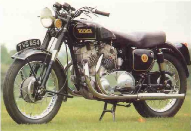 1951 - RUDGE BAILEY SPECIAL V-TWIN - 4 VALVES PAR CYLINDRE