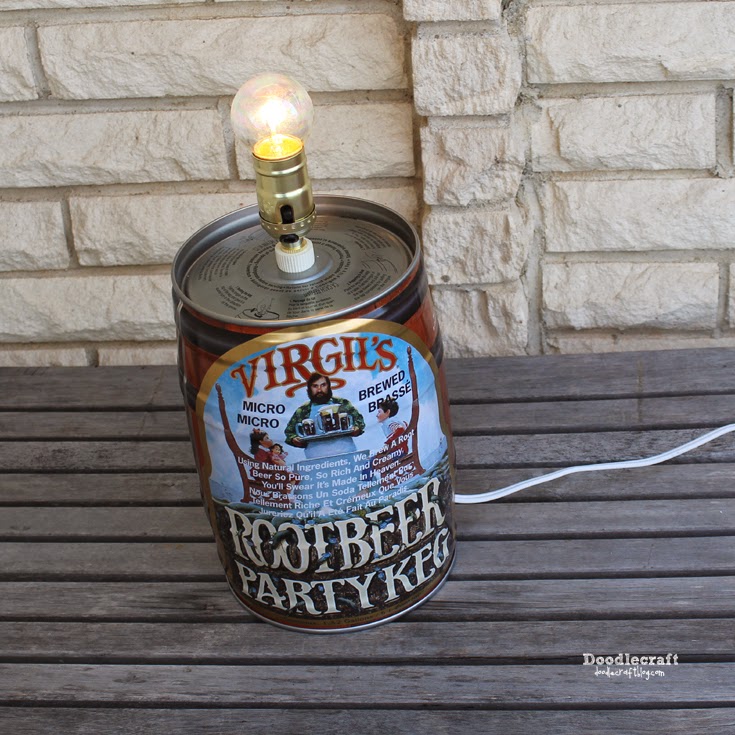 Root Beer Keg Lamp!