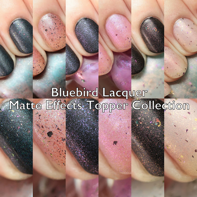 Bluebird Lacquer Matte Effects Topper Collection