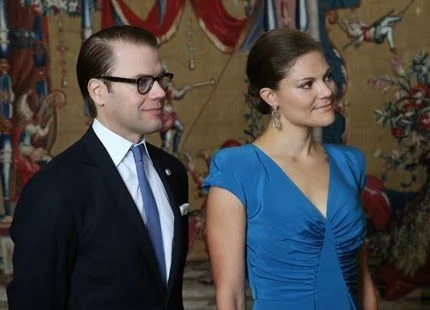 Swedish Royal Family gave a lunch for the President of Portugal and his wife at Stockholm City Hall. First Lady Maria Cavaco Silva