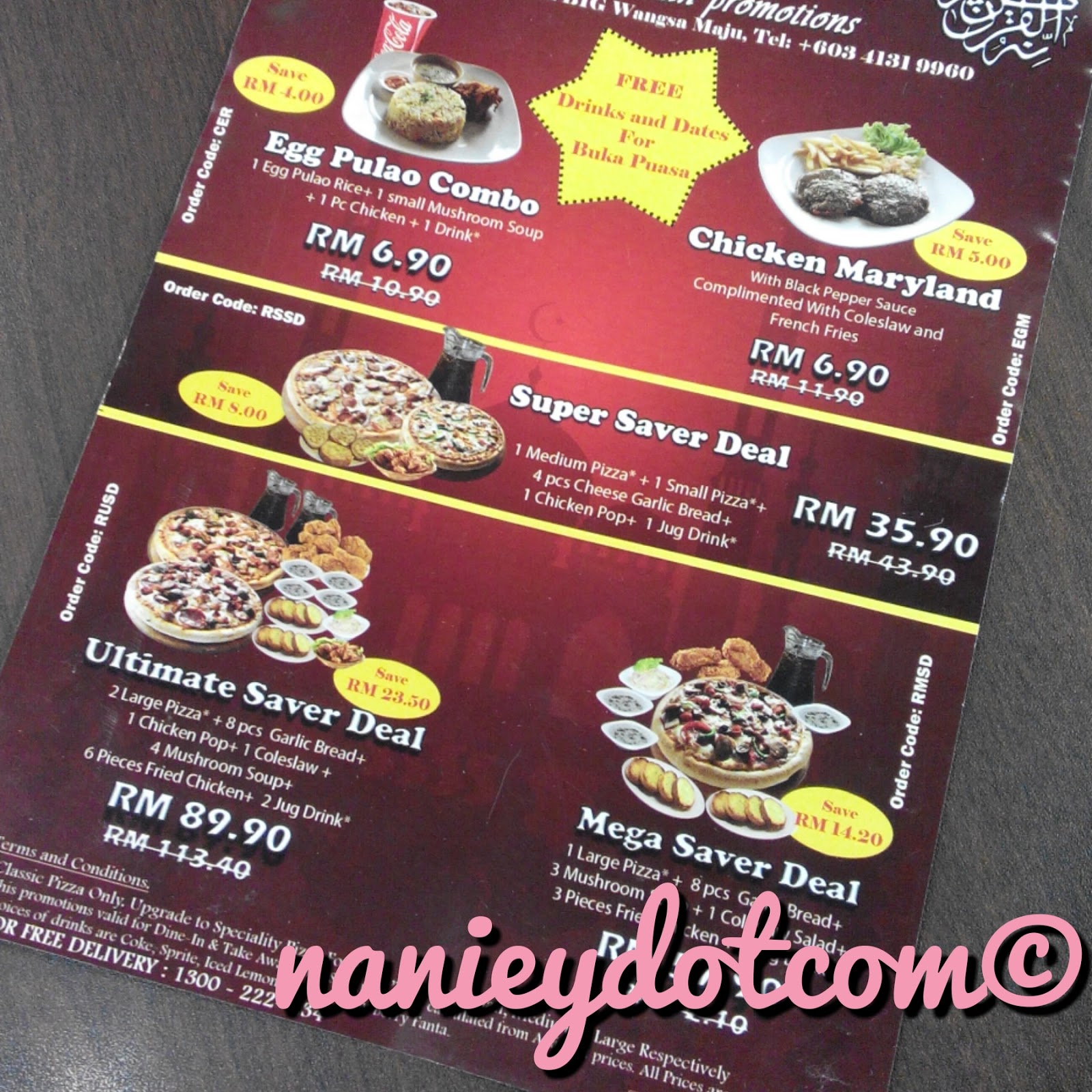 Promosi Ramadhan Di Pizza Cottage Wangsa Maju nanieybarnieylurviey