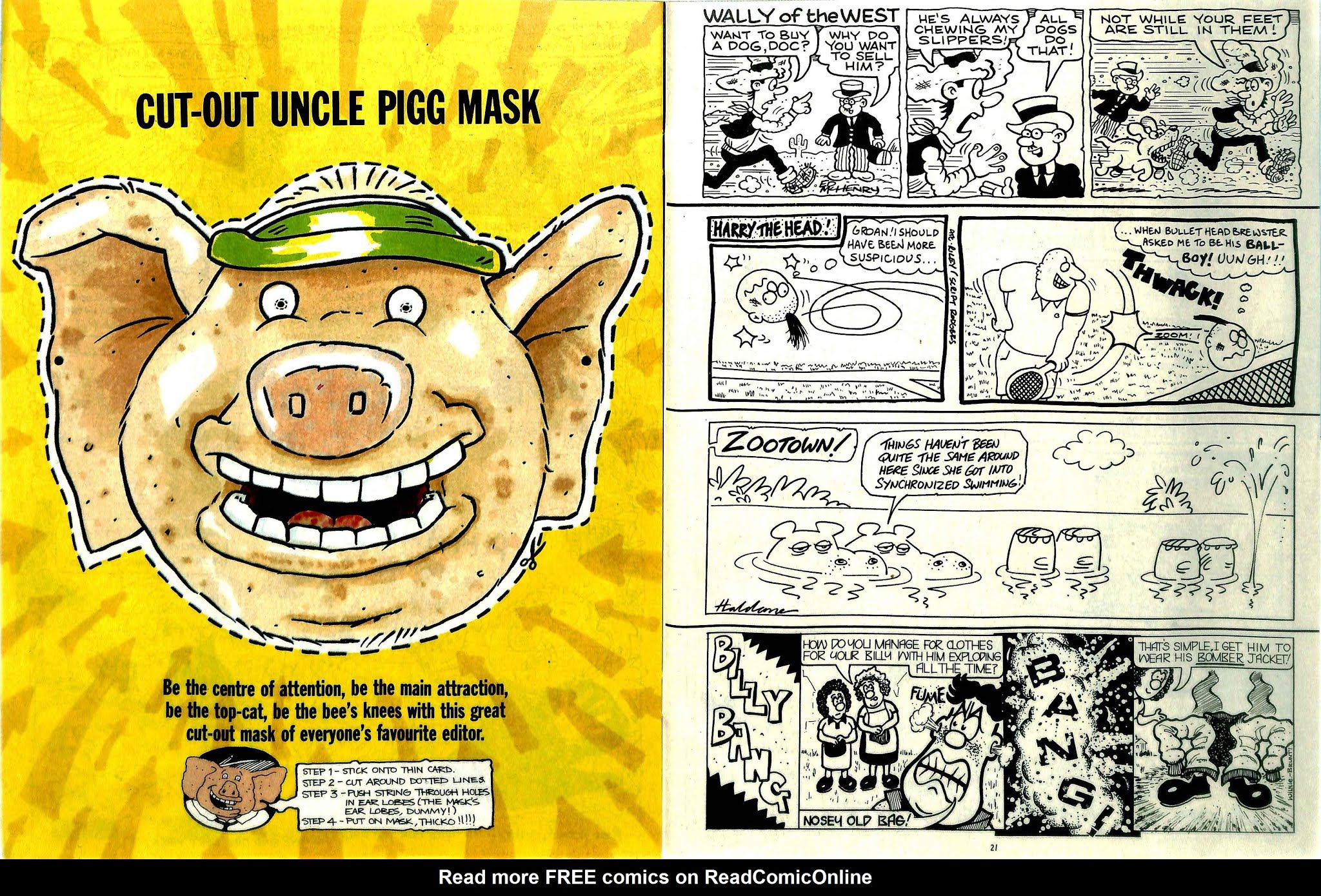 Read online Oink! comic -  Issue #55 - 11