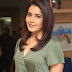 Rashi Khanna Stills In green Dress At Radio Mirchi