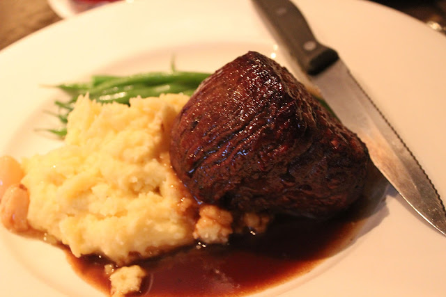 Filet mignon at The Wicked Oyster, Wellfleet, Mass.