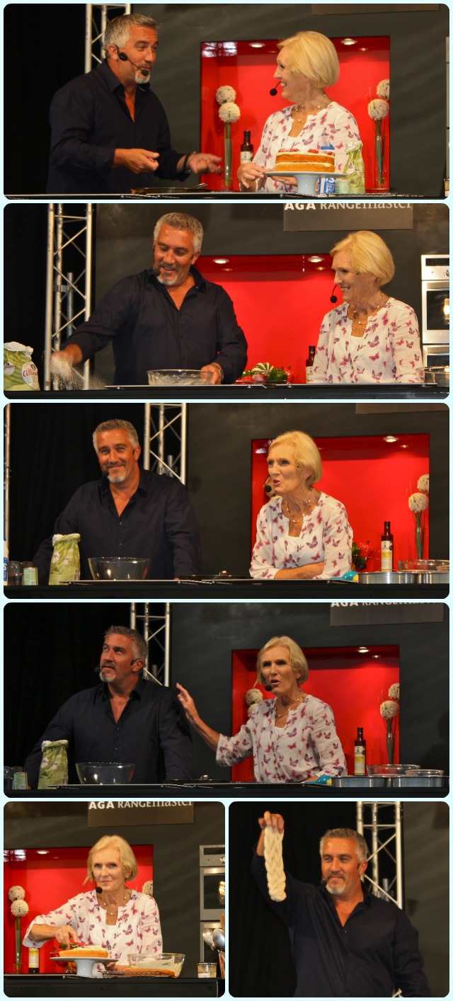 Paul Hollywood and Mary Berry at Bolton Food and Drink Festival