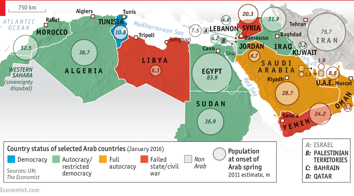 The Arab spring, five years on The Arab spring, five years on
