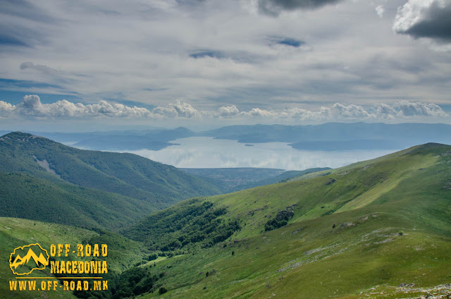 View toward Prespa Lake, Macedonia