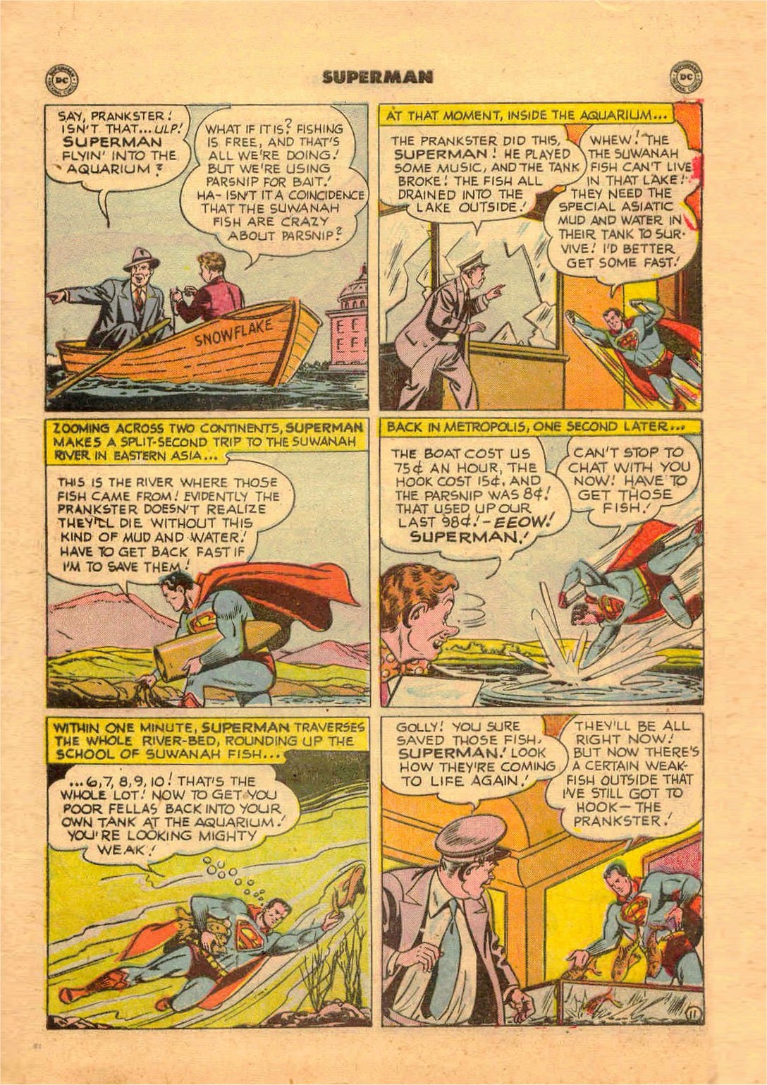 Read online Superman (1939) comic -  Issue #64 - 47