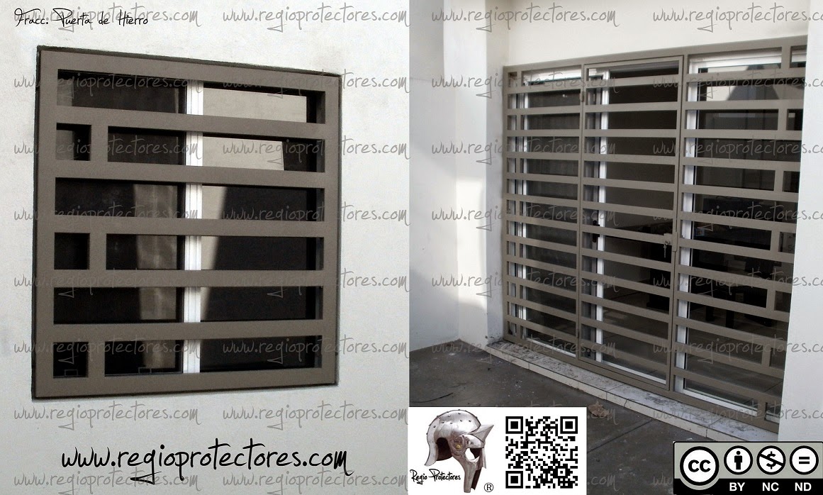 Regio Protectores: Protectores para ventanas y puertas, Fracc. Puerta