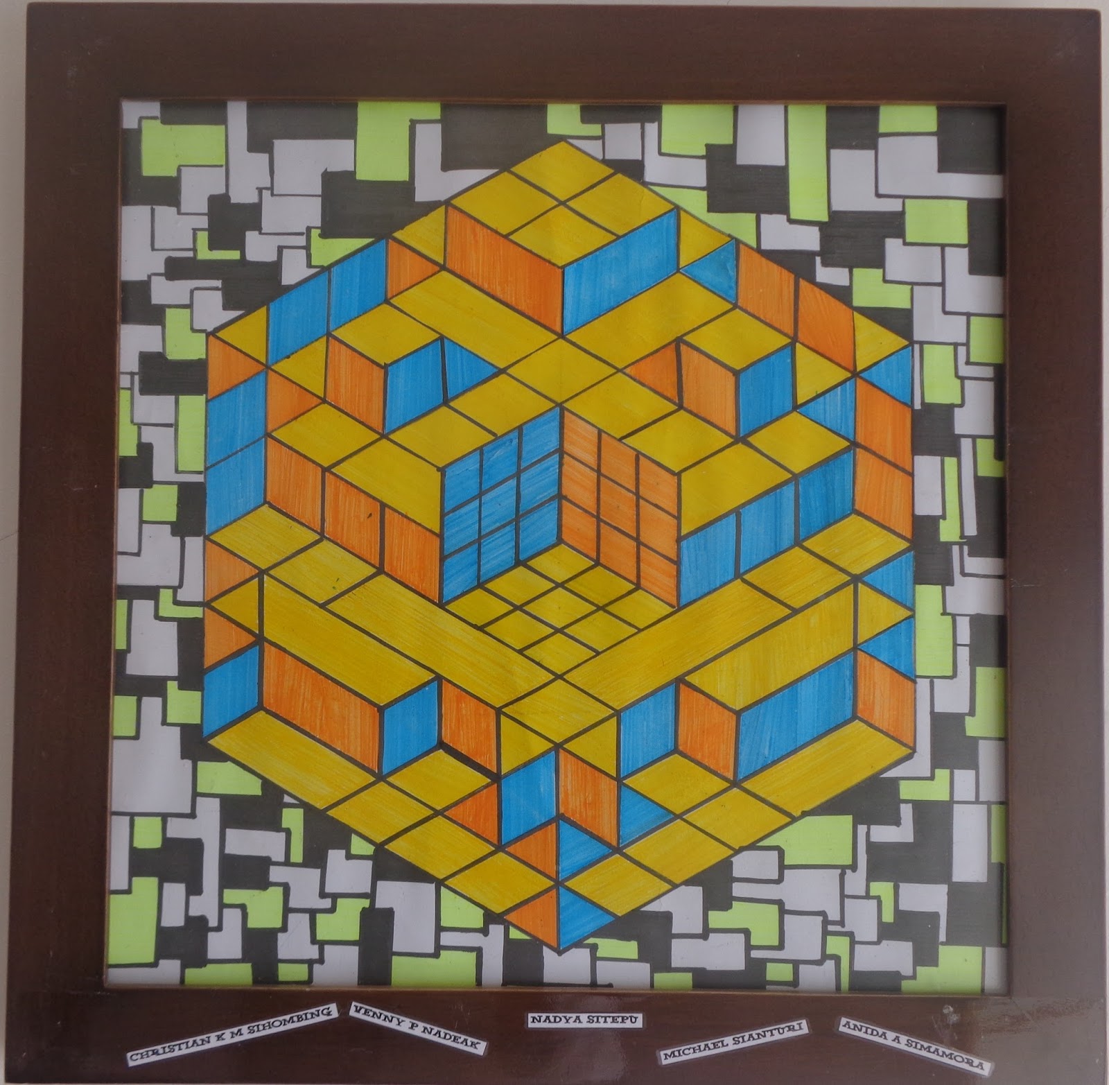 icara tentang matematika dan seni akan menjadi hal yang sulit bagi kita yang tidak memaham Berkarya Lewat Matematika dan Seni