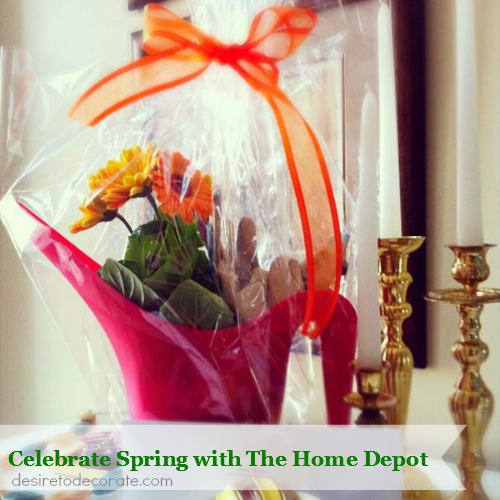 Celebrate Spring with The Home Depot via desiretodecorate.com