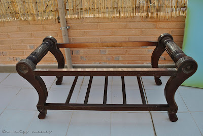 En Miss Manos: DIY Mueble pie de cama