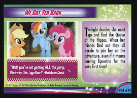 My Little Pony We Got Yer Back MLP the Movie Trading Card