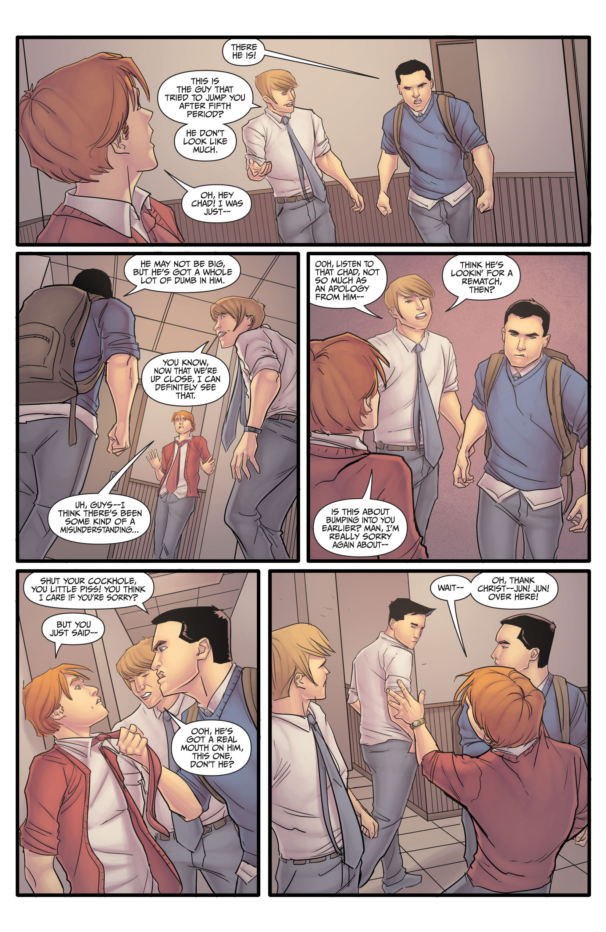 Read online Morning Glories comic -  Issue # _TPB 2 - 50