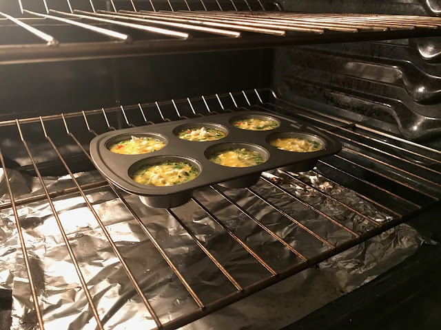 Spinach, Sun-Dried Tomato, and Feta Mini Frittatas