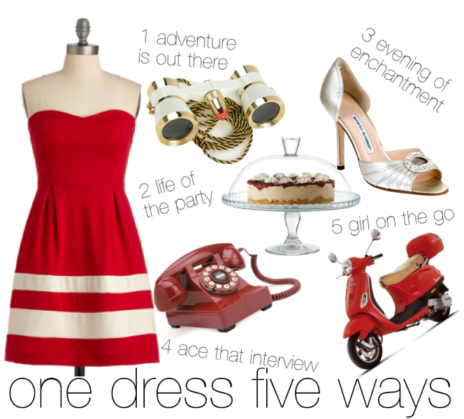 one dress five ways style