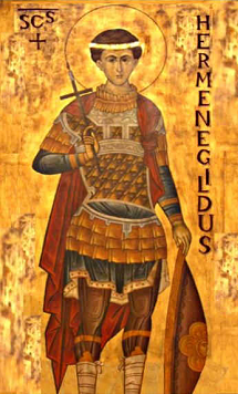 San HERMENEGILDO MÁRTIR (564-† 586) Fiesta 13 de Abril