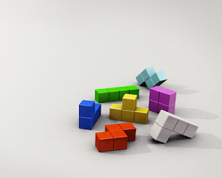 Tetris 3D Wallpaper