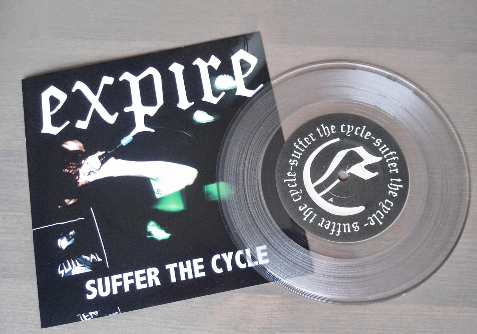 hardcore/metal vinyl expire suffer the cycle