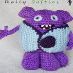 patron gratis monstruo amigurumi | free amigurumi pattern monster