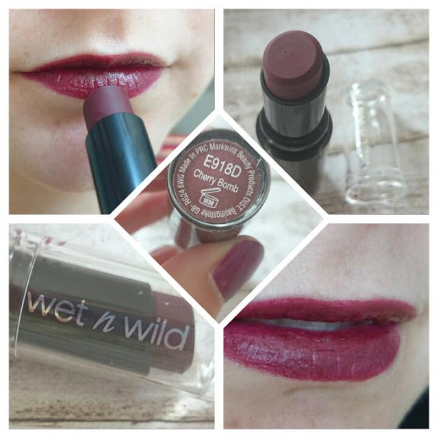 [Beauty] wet n wild Mega Last Lipstick E918D Cherry Bomb