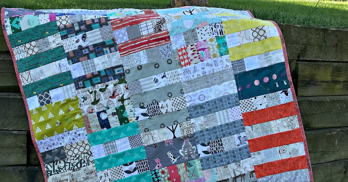 something rosemade I Keep Throwing Along Patchwork Throw 4