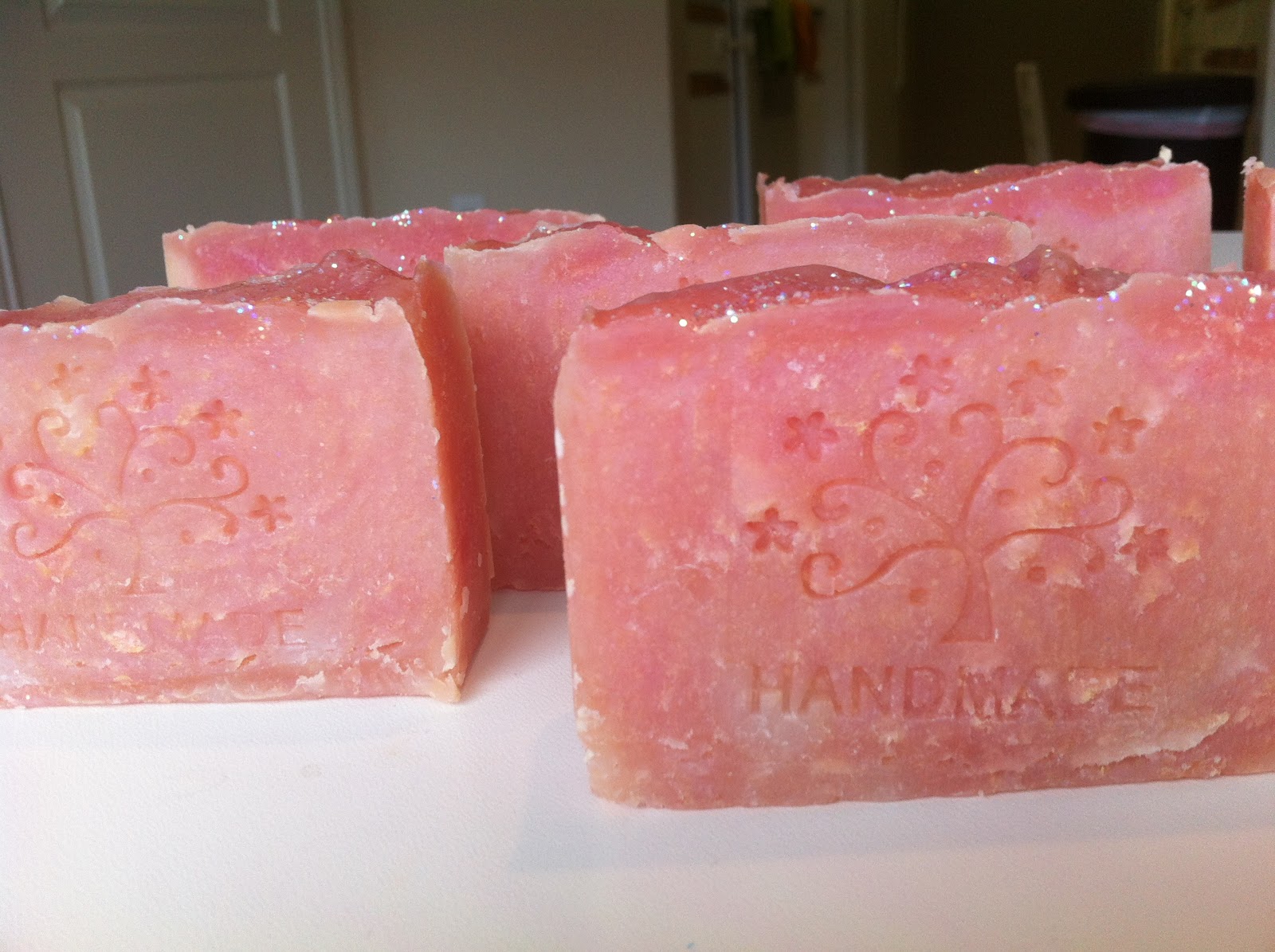 Benefits of using handmade soap: ROSE WATER SHEA BUTTER CP SOAP - COLD