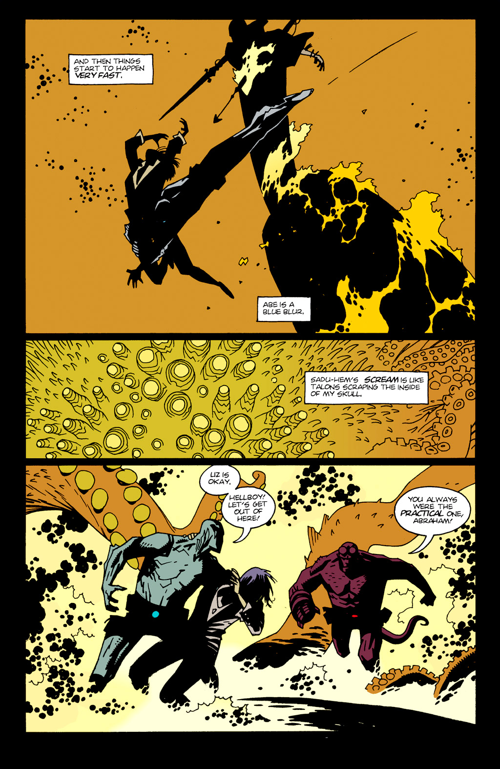 Read online Hellboy: Seed of Destruction comic -  Issue #4 - 14