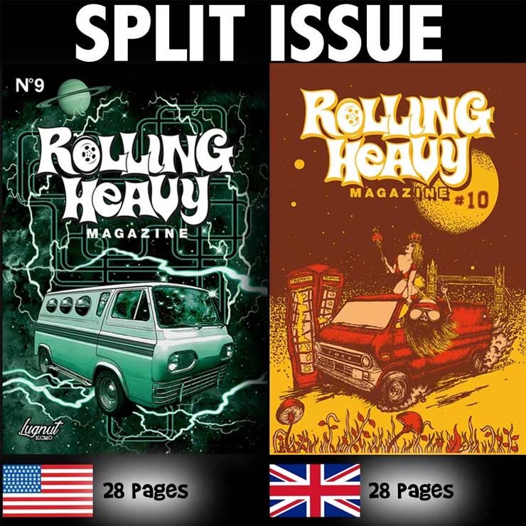 Rolling Heavy Magazine 9 & 10 Split Issue