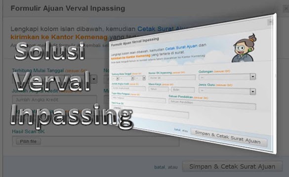Solusi Masalah Verval Inpassing di Simpatika Kemenag